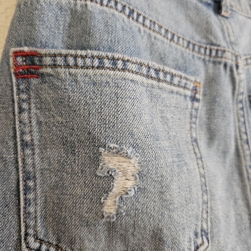 BDG Jeans 26 Blue Slim Straight Distressed - Picture 7 of 10